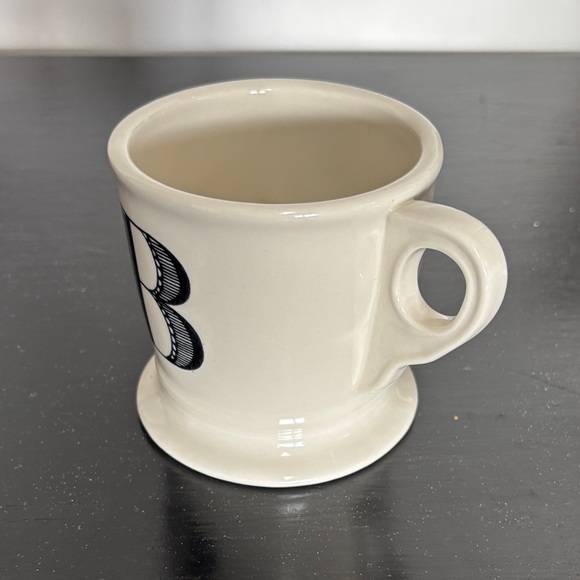 Monogrammed Ceramic Mug with Letter B - Picture 2 of 7